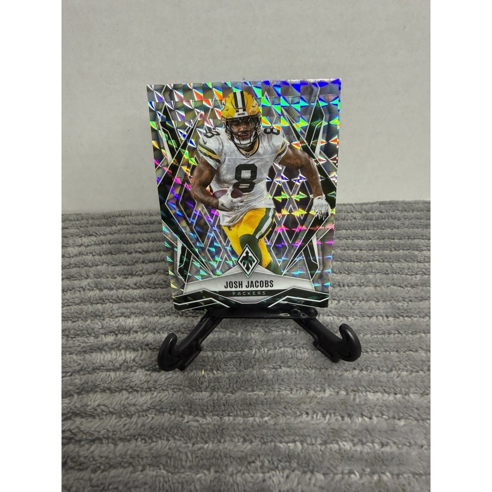 2025 Panini Phoenix #5 Josh Jacobs Silver Prizm